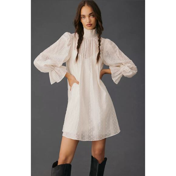 English Factory Dresses & Skirts - English Factory Semi-Sheer Mini Dress - New Small